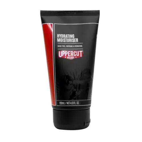 Мъжка козметика за лице Uppercut Deluxe Hydrating Moisturiser е хидратиращ крем за лице, балсам след бръснене и матов завършек.